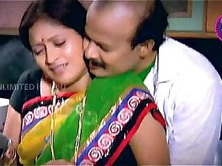 steamy indian MILF on touching untried saree screws neighbour